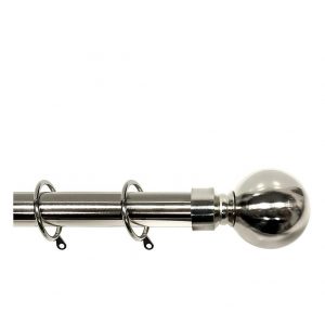 selling palermo ball finial 25 28 mm extendable curtain pole 5f01932711915
