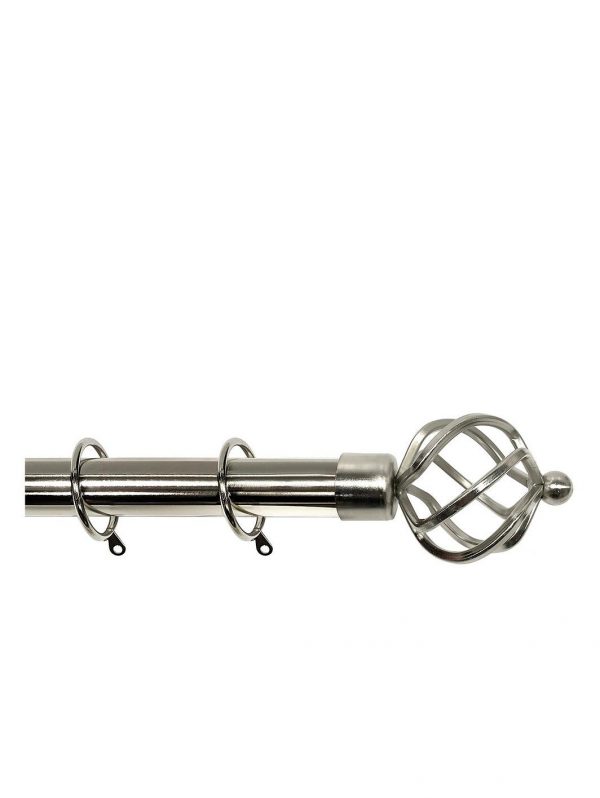 selling palermo cage finial 25 28 mm extendable curtain pole 5f01935165e41