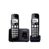selling panasonic kx tge722eb big button dect cordless telephone with nuisance call blocker digital answering machine twin handset pack black 5f1bf31f8e798