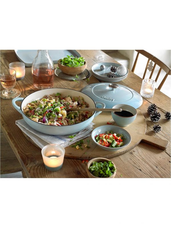 selling pavilion 30cm shallow cast iron casserole dish 5f05b48756e5f