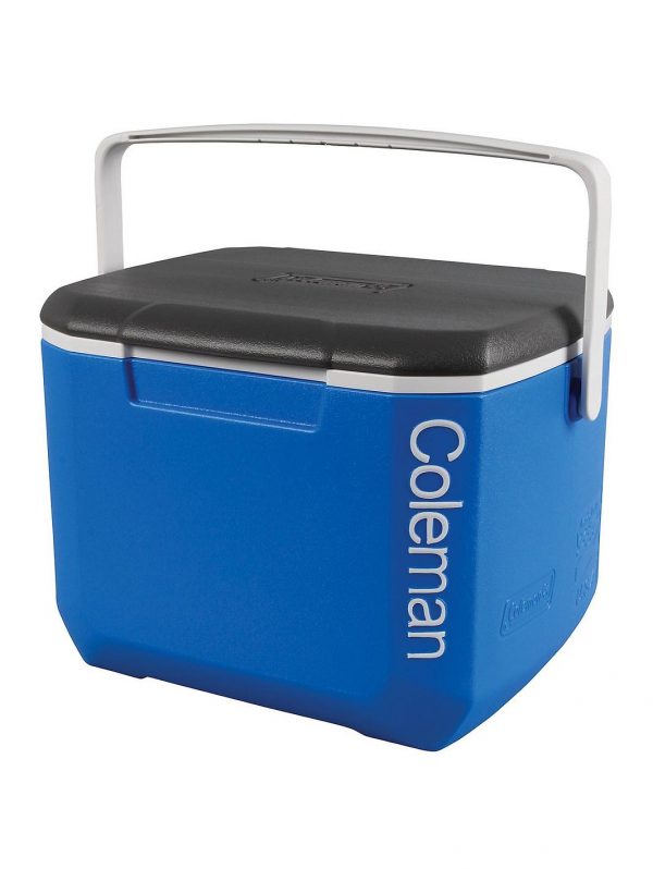 selling performance 16qt tri colour cooler blue 5f018bd0cebe2