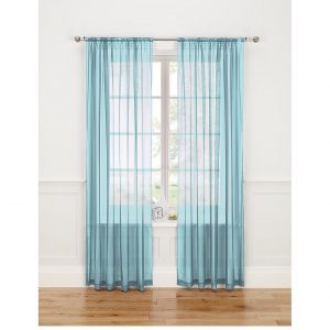 selling plain dye unlined slot top voile 5f01947ebf056