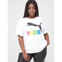 selling plus classics logo t shirt white 5efeea218ed81
