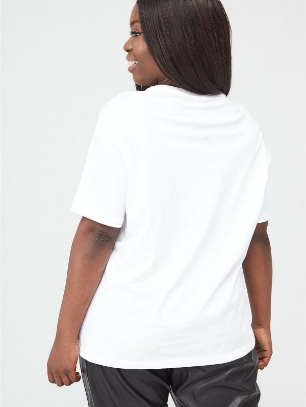 selling plus classics logo t shirt white 5efeea27c17e1