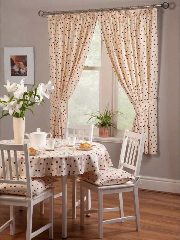 selling polly polka 3 inch pleated curtains 5f0196997cdff