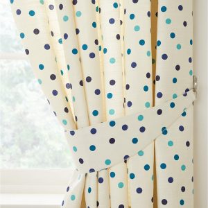selling polly polka curtain tie back pair 5f01965791e93