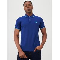 selling poolside pique polo shirt dark navy 5efc81e92f4d8