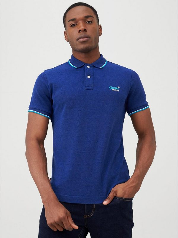 selling poolside pique polo shirt dark navy 5efc81eda89b6