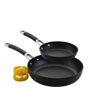 selling premier professional hard anodised 20 and 28 cm 2 piece frying pan set 5f05b2ead4bfc