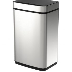 selling pro 60 litre rectangular sensor bin stainless steel 5f0431644b6bb
