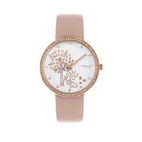 selling radley silver and rose gold detail glitz dial blush leather strap ladies watch 5efc642ba4eab