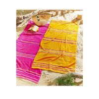 selling rainbow beach towel pair pink orange 5efeec8454fb5