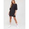 selling recycled cotton t shirt dress black 5efcbdc4bb2bf