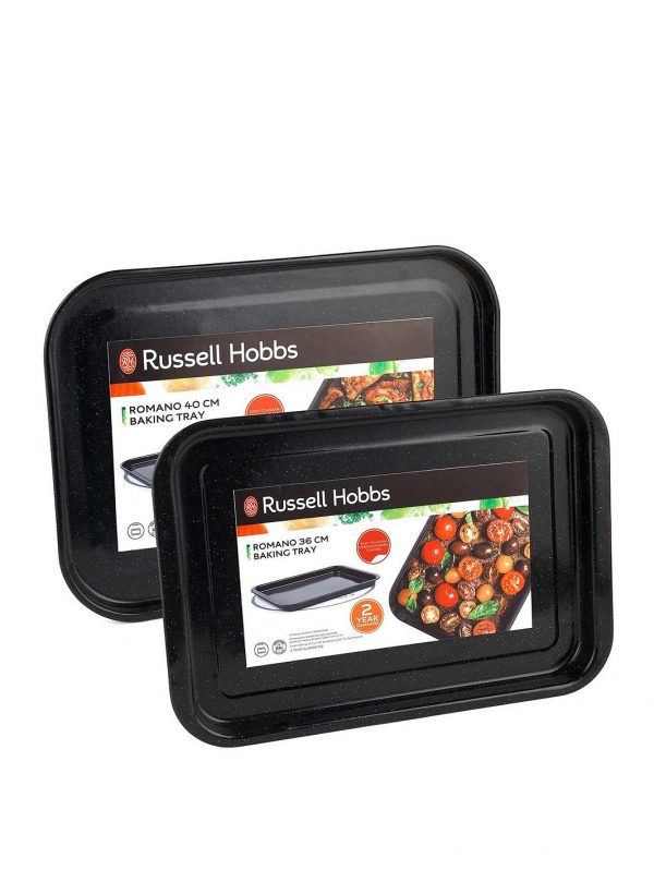 selling romano vitreous enamel 2 piece baking tray set 5efc55cabfac4