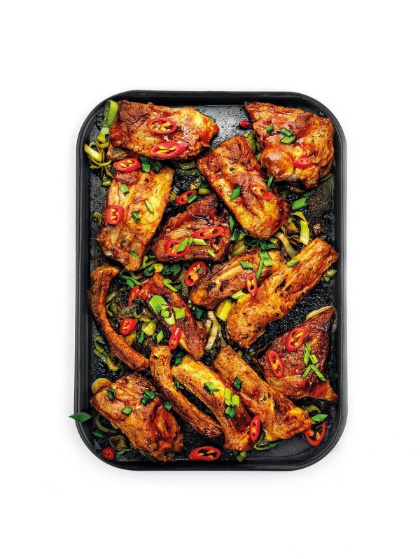 selling romano vitreous enamel 2 piece baking tray set 5efc55cbbfab3
