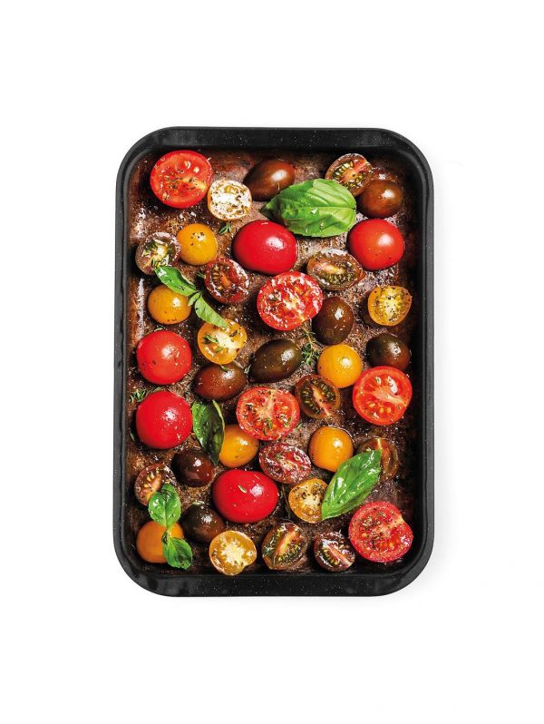 selling romano vitreous enamel 2 piece baking tray set 5efc55cceca74