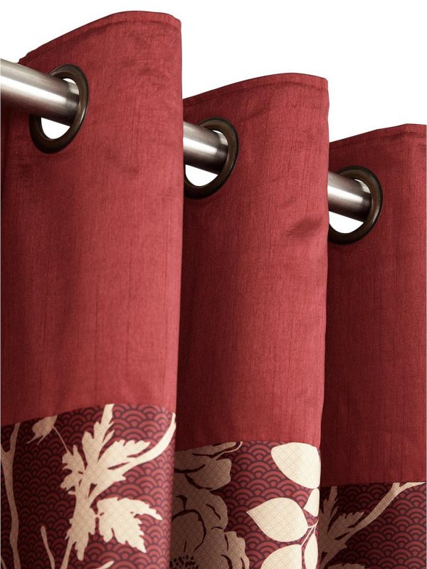 selling royal rose garden eyelet curtains 5f019406207df