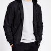 selling royce bomber with jersey removable hood black 5f228378c95f0