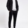 selling royce bomber with jersey removable hood black 5f22837fc710a