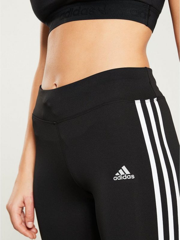 selling run 3 stripe tight black 5efcbe055c0b7