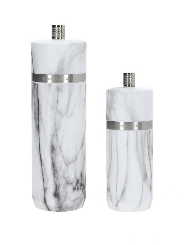 selling salt and pepper mill set marble 5f05b47694846