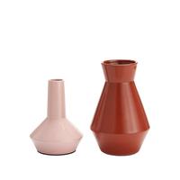 selling set of 2 feature vases mauve and burnt orange 5efeef1783ae3