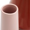 selling set of 2 feature vases mauve and burnt orange 5efeef1e1bd7c