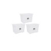 selling set of 3 80 litre plastic storage boxes 5f003f5fd4ffa