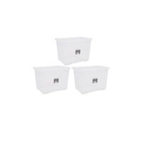 selling set of 3 80 litre plastic storage boxes 5f003f5fd4ffa