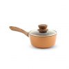 selling set of 3 copper stone non stick saucepans with lids 5f05b22f11849