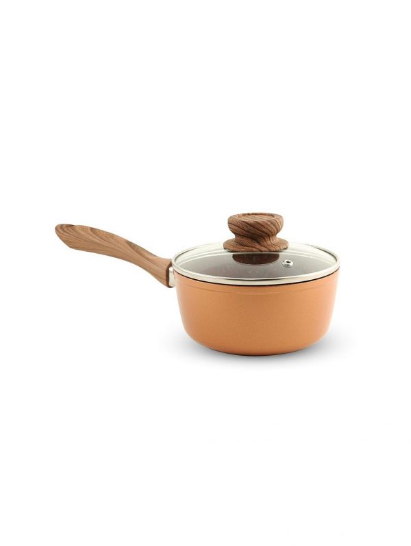 selling set of 3 copper stone non stick saucepans with lids 5f05b22f11849