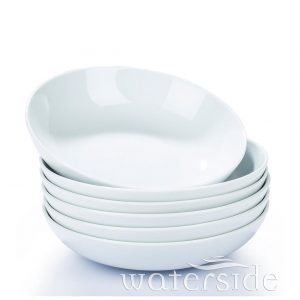 selling set of 6 white pasta bowls 5efc790fb4825
