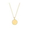 selling simply silver gold plated sterling silver personalised engravable beaded edge pendant 5efdc03b0e130