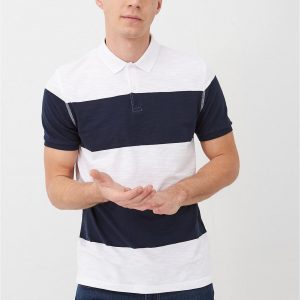 selling slub colour block polo shirt multi coloured 5f05bb2d1d402