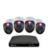 selling smart security cctv system 8 chl 1080p 1tb hdd dvr 4 x pro enforcer camera works with alexa google assistant swann security swdvk 846804sl eu 5f23ba599c058