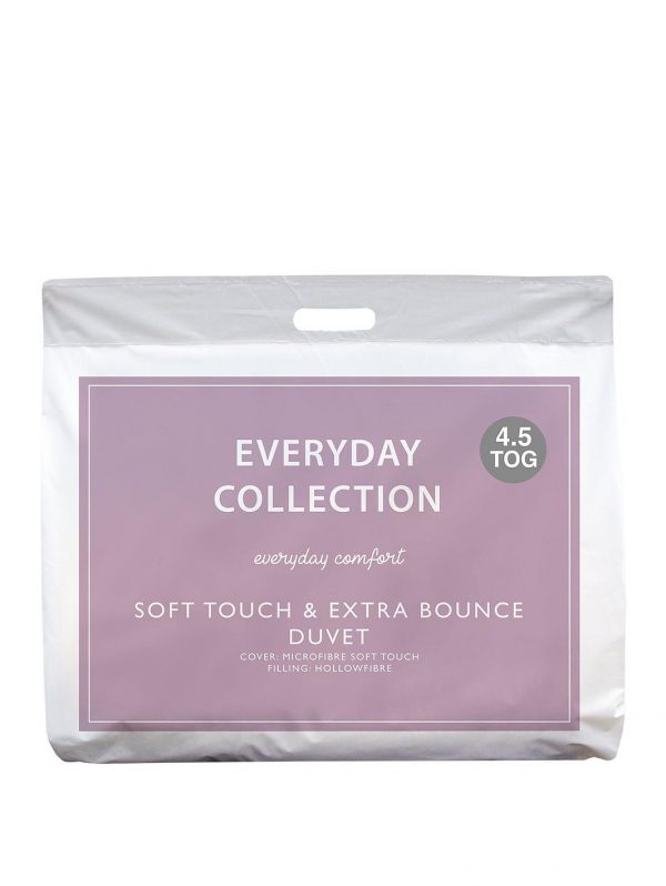 selling soft touch extra bounce 4 5 tog duvet 5efef26008f07