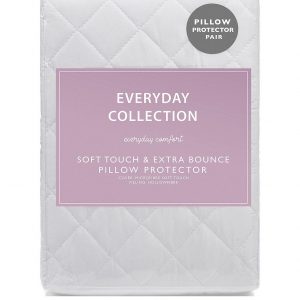 selling soft touch extra bounce pillow protector pair 5efef17f39a26