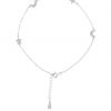 selling sterling silver cubic zirconia moon star anklet 5efc63c2ccb23