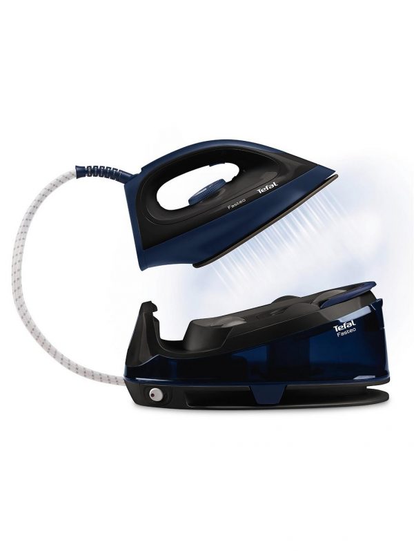 selling sv6050g0 fasteo steam generator iron black and blue 5f06ba4054511