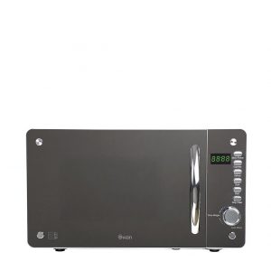 selling swan 20 litre digital microwave with mirror door silver white 5f0565c2e2d0c