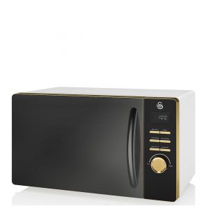 selling swan gatsby range 23 litre digital microwave white gold 5f056600c0897