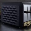 selling swan gatsby range 4 slice toaster black gold 5f06b67feff37