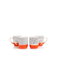 selling tangerine bone china set of 4 mugs 5efc583e8117b