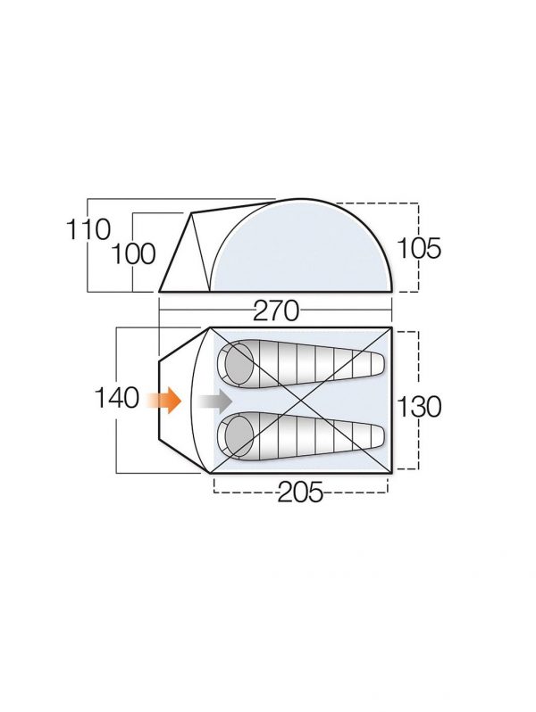 selling tay 200 2 man tent 5f018b85bbe1a