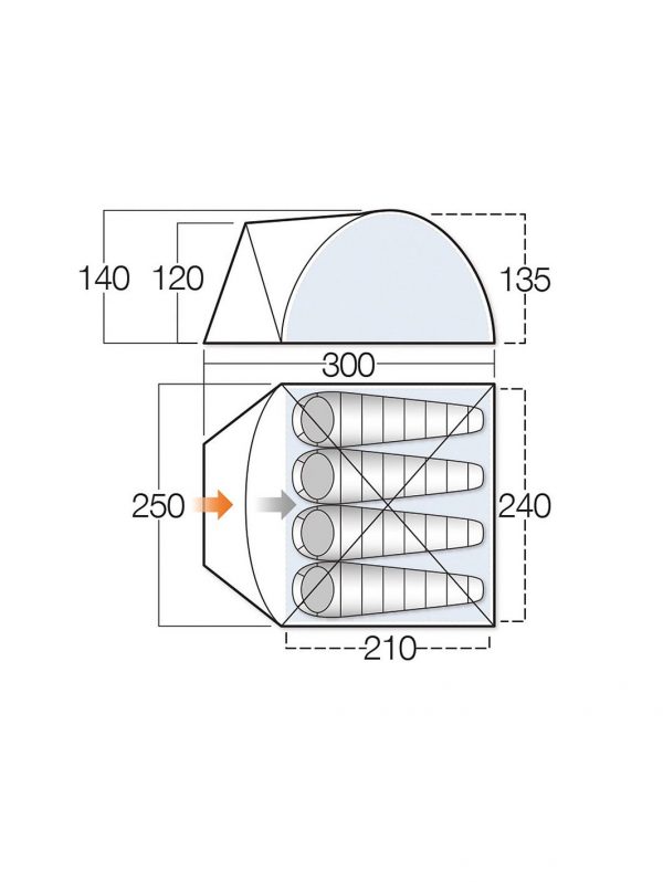 selling tay 400 4 man tent 5f018b4d6ff3f