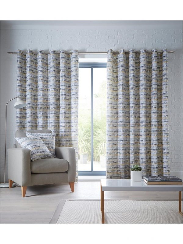 selling tenby eyelet curtains ochre 5f0196ac81507