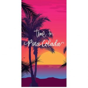 selling time for pina colada beach towel 5efeec47d0c13