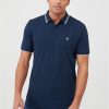selling tipped pique polo navy 5efdda1d115ac