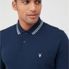 selling tipped pique polo navy 5efdda2018289