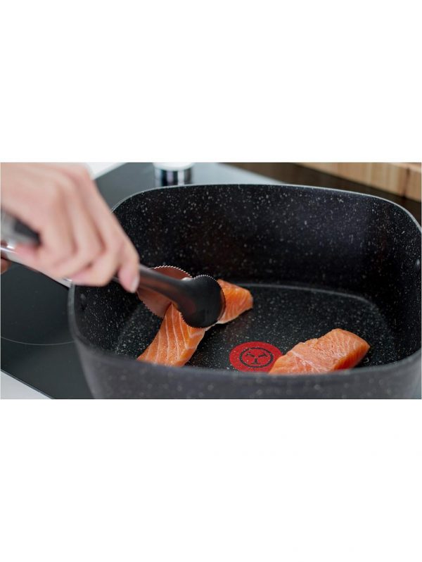 selling titanium excel all in one pan frying pan with thermospot stone effect 5f05b79511eb0